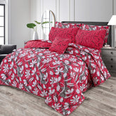 7 Pcs Quilted Comforter Set CC  224
